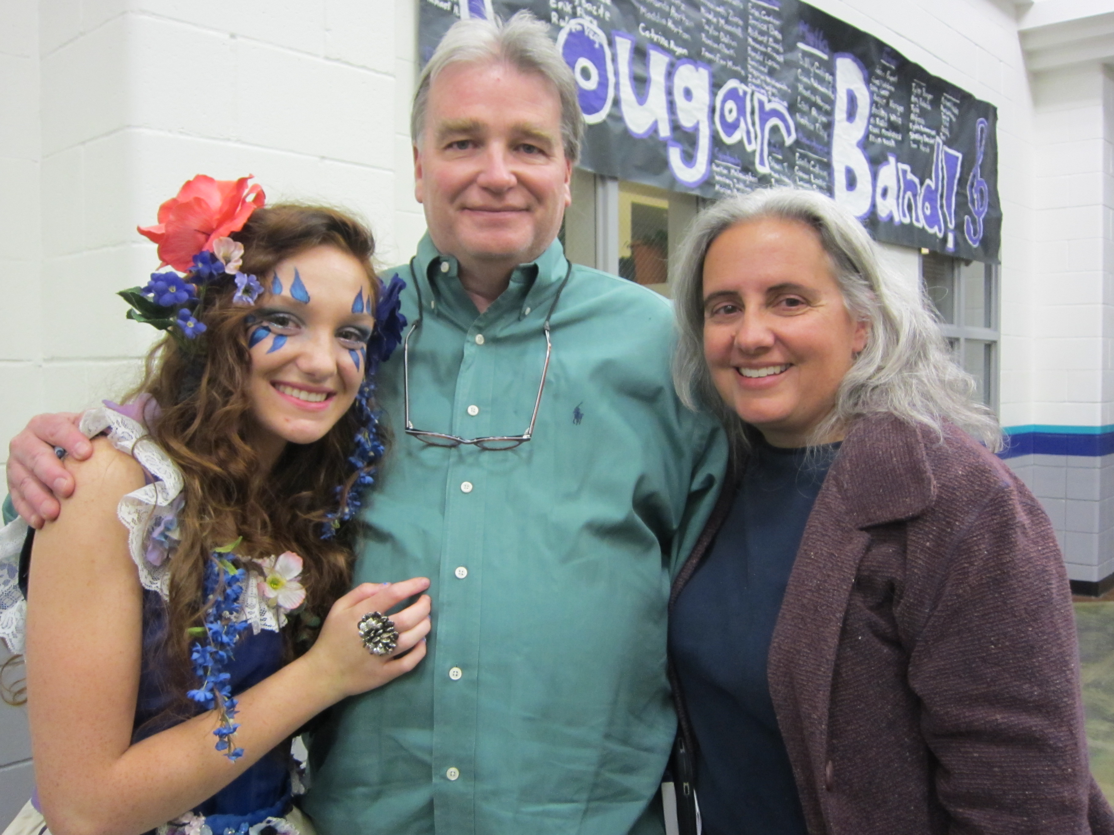 Jaesa, Deana and Dale at A Midsummer Nights' Dream at Spanish Springs High School